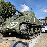 005 - Onze eerste en enige stop was het plaatsje Bastogne